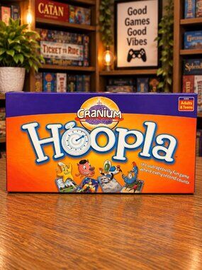 Cranium Hoopla Card Game - Vibrant Orange and Purple
